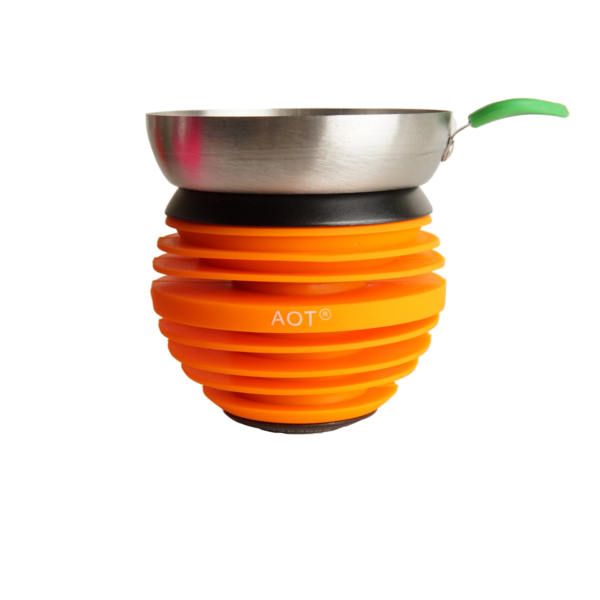 Aot Aluminum Hookah Bowls - Orange